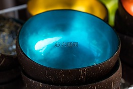 椰子,壳,碗