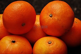 橘子,圓潤(rùn)的,vitaminhaltig