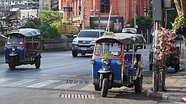 奔跑,曼谷,泰國