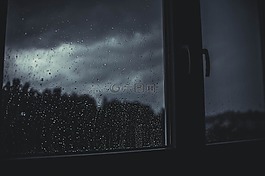 雨,水,窗口