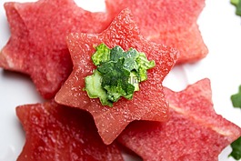 西瓜,粉紅色,食品