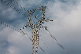 電源線,天空,電力