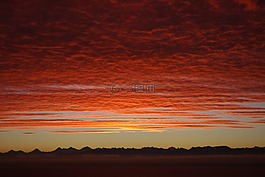 阿爾卑斯山,天空,云