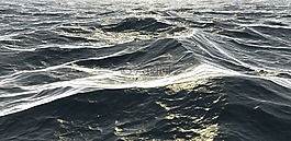 波,海洋,海