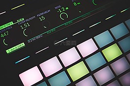 燈,聲音,電子