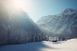 山,景觀,高峰