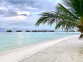 马尔代夫,岛,海滩