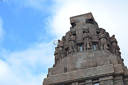 紀(jì)念碑,萊比錫,藍(lán)色