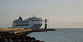 游輪,warnemünde,鼴鼠