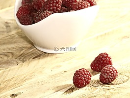 樹莓,紅色,水果