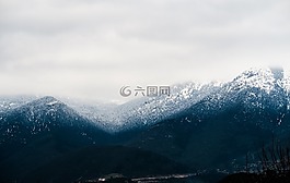 山,景觀,高峰