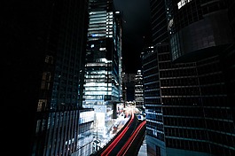 黑暗,夜,城市