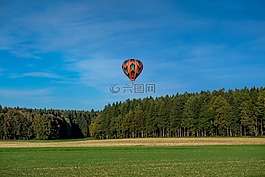 氣球,驅(qū)動器,天空