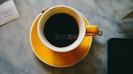 咖啡,咖啡廳,熱