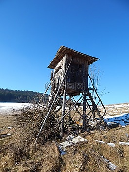 天堂,景觀,場