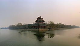 薄暮,角樓,悲傷