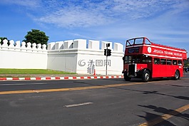 車輛,在墻,白