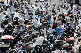停車,摩托車,滑板車