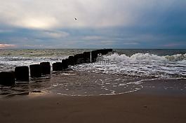 海灘,海,砂