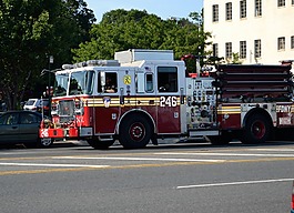 消防車,發(fā)動機卡車,緊急