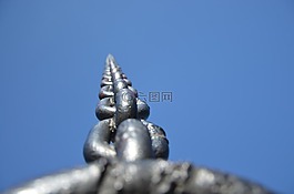 鏈,天空,藍(lán)色