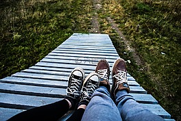 靴子,腳,鞋