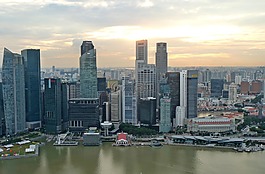 碼頭,海灣,新加坡