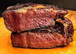 肉,食品,牛排