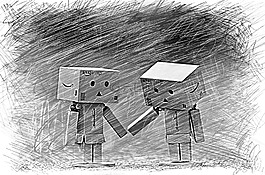 danbo,賀卡,繪圖