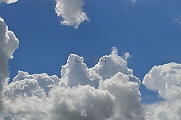 云,天空,藍色