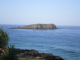海洋,海,島