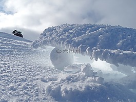 雪,冬季,弗羅斯特