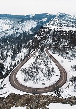 雪,冬天,白