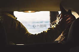人,男子,车