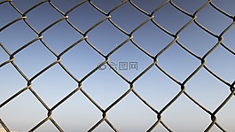 籬笆,屏障,金屬