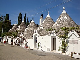 意大利,alberobello,房子