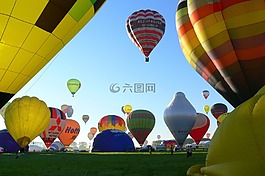 热气球,梅茨,全球的气球