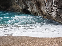 海,波,海灘