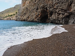 海,波,海灘