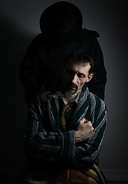 男士,人民,一個(gè)