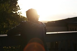 男子,家伙,太陽鏡