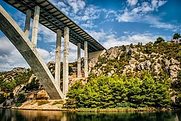 克羅地亞,景觀,橋