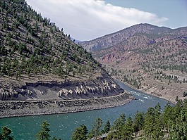 洛基山,河,鐵路
