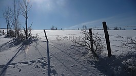 雪,冬天,性质