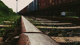 軌道,火車,散景