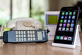 電話,畫布,公司