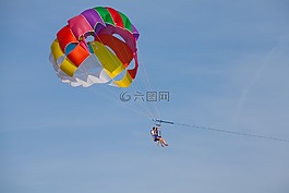 降落傘,空氣,天空