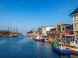 warnemünde,船,假期
