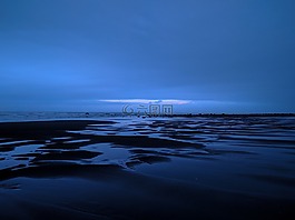 藍(lán)色,黑暗,天空