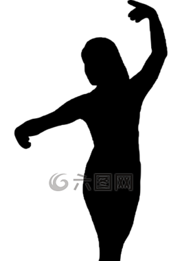 側(cè)影,藝術(shù),女子